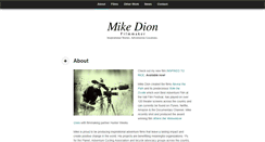 Desktop Screenshot of mikedion.com