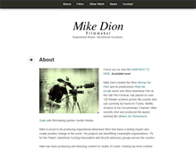 Tablet Screenshot of mikedion.com